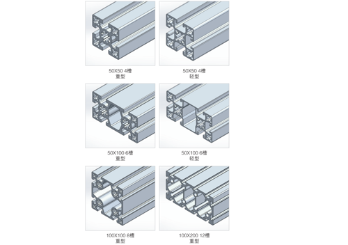 歐標50框架鋁材